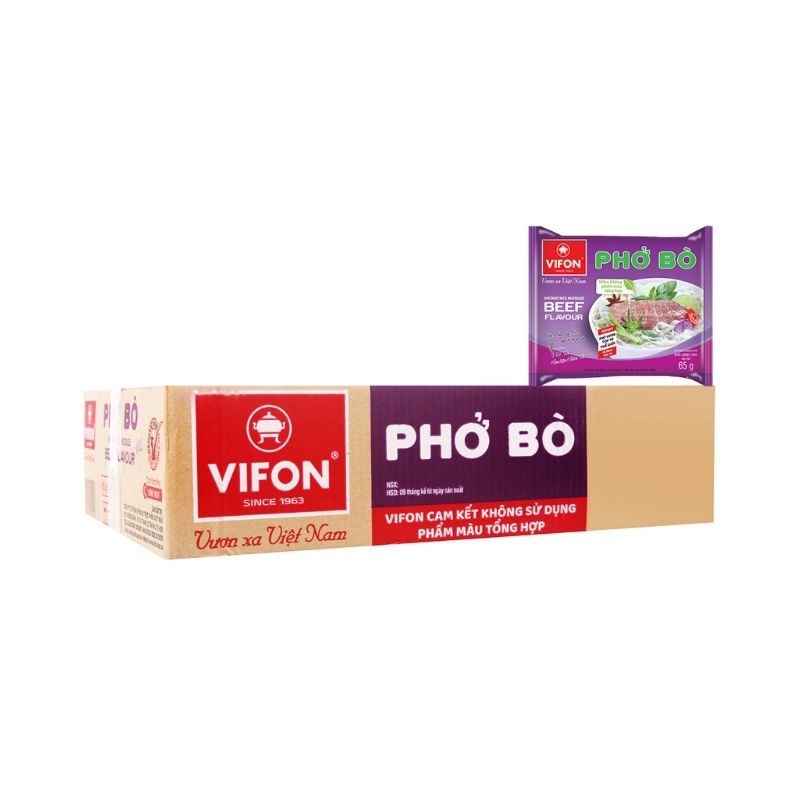 Phở bò Vifon (thùng 30 gói) – Vietmartjp